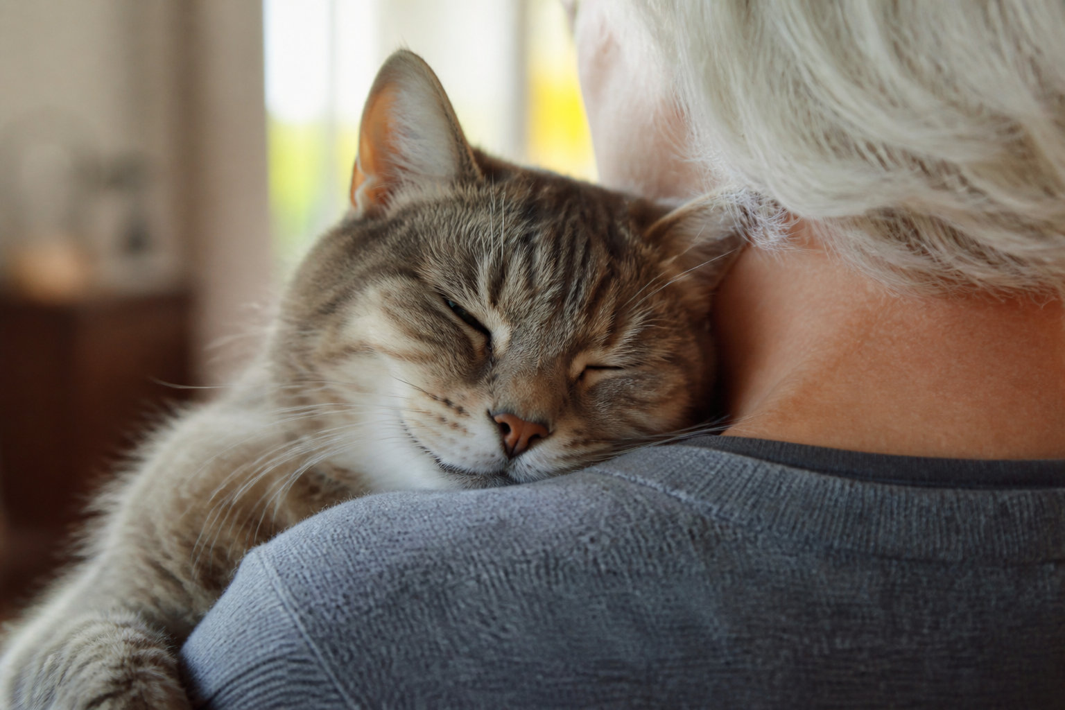 Quels bénéfices tirez-vous de l'accueil d'un vieux chat ?