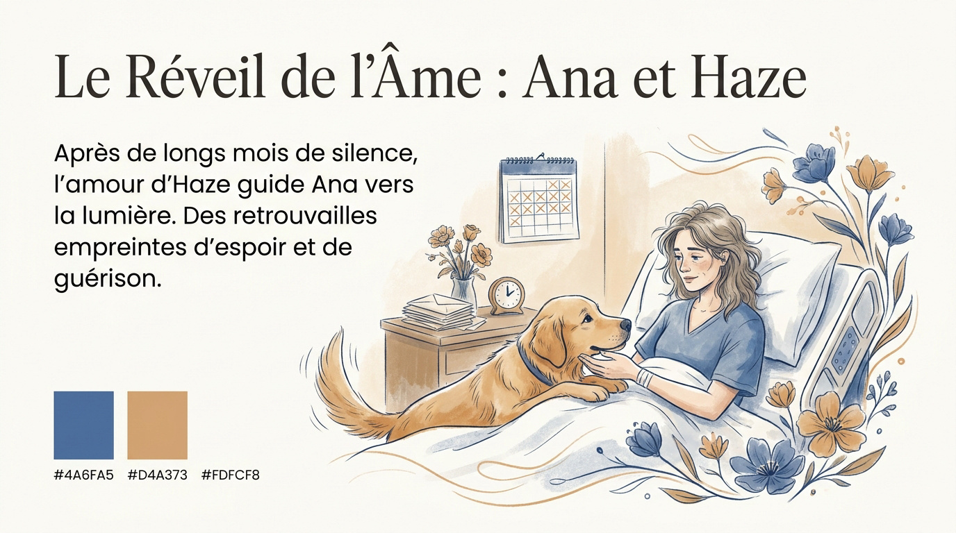 Retrouvailles émouvantes entre Ana et sa chienne Haze après un an de séparation